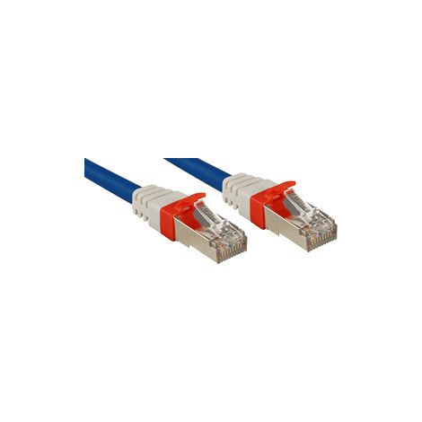 Câbles réseau et DAC LINDY S/FTP Cat.6A Cable Blue 5m LSOH incl. Testprotocol