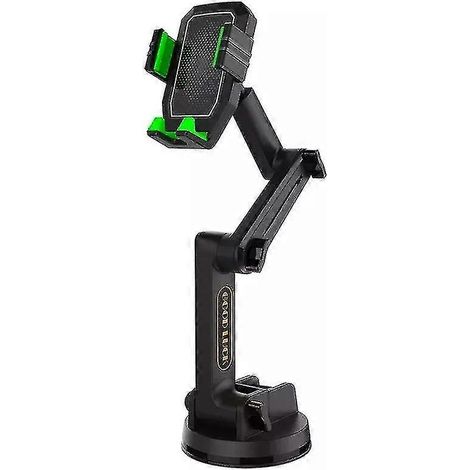 Support de téléphone portable robuste à bras long pour camion, excavatrice et chariot élévateur (1/5)