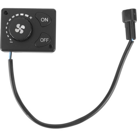 Interrupteur Rotatif Pour Chauffage Stationnaire - 12 V / 24 V - Câble 30 cm - Pour Voiture et Camion (1/5)