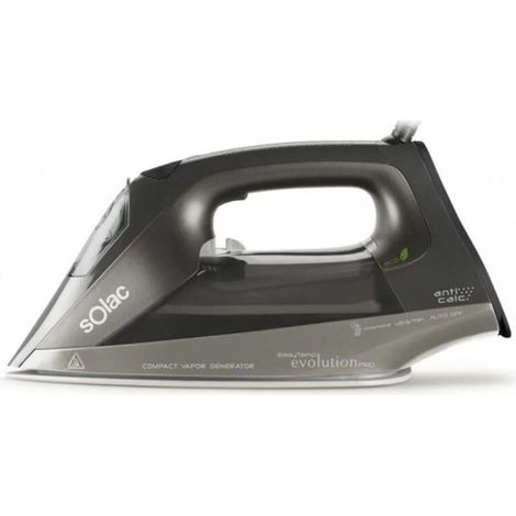 Solac CVG9508 Fer à vapeur noir 2400W 250ml (1/3)