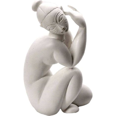 Figurine Modigliani Nu féminin assis - 9.5 cm (1/2)