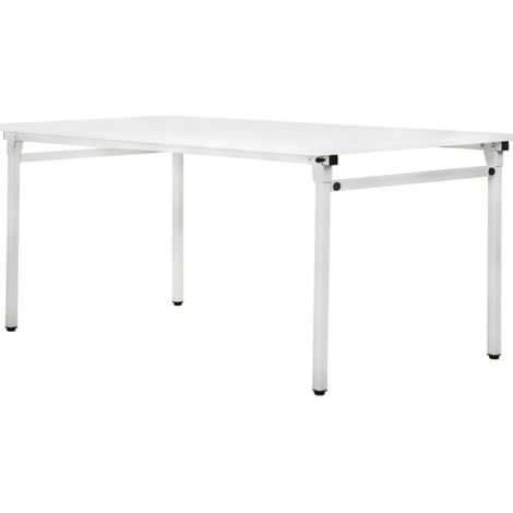 Table rabattable STIER 1600x800x720 mm, gris clair (1/5)