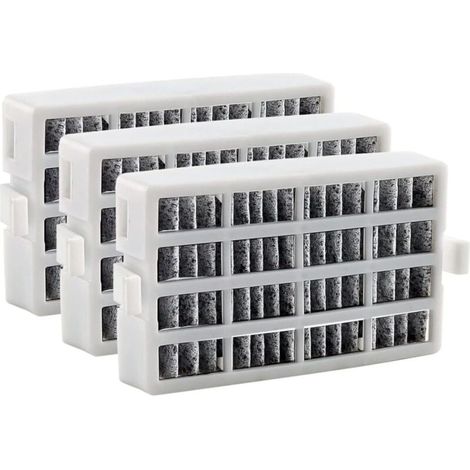 Lot de 3 filtres à air pour réfrigérateur Whirlpool W10311524 2319308 W10335147 W10335147A