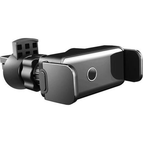 Support de voiture électrique rechargeable Aération Porte Smartphone Voiture Ventilation Noir (1/5)