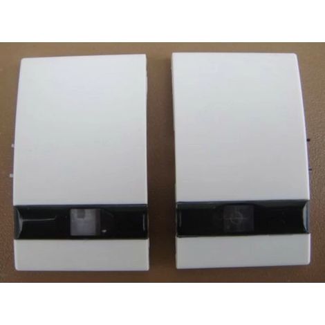 Legrand 85606 - SAGANE OPALIS (White) Double Finger Switch