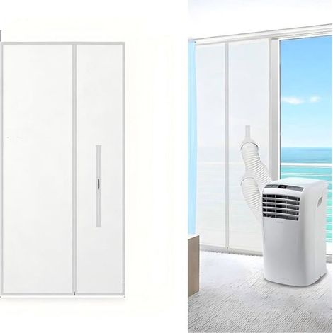 Kit calfeutrage climatiseur,Refroidissement efficace,consommation d'énergie,pour Climatiseur Portatif et Sèche-Linge,90210CM,Bitrou (1/5)