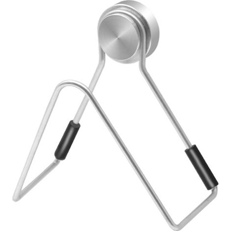 Porte-éponge magnétique pour évier, égouttoir en acier inoxydable, étagère amovible pour chiffons de nettoyage, accessoires de cuisine-AquaForge