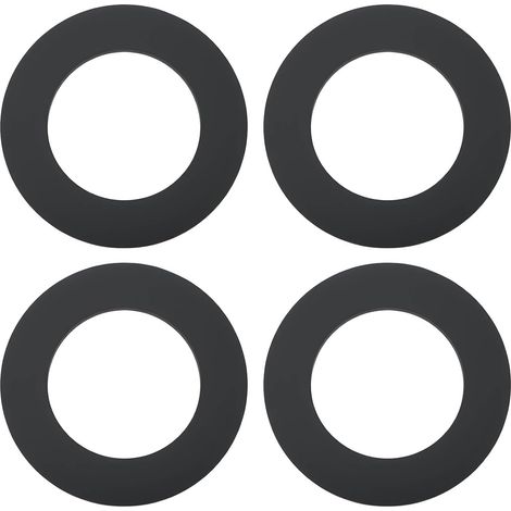 4pcs Fuel Tank Cap Gasket Compatible with Harley-Davidson 1965-1982 Old Style and Two-Piece Caps Replaces OEM 61111-77 (1/5)