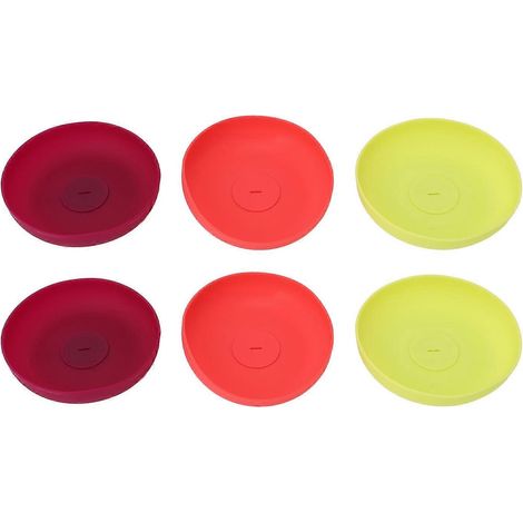 Porte-glaces réutilisable en silicone, compatible lave-vaisselle, pour enfants et adultes, idéal pour les fêtes d'anniversaire. (1/4)
