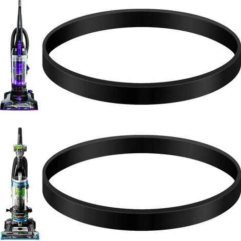 Juego de 2 correas de repuesto para aspiradora vertical sin bolsa Bissell Cleanview Swivel Pet/Powerlifter – Compatible con los modelos: 2252, 2254, 22543, 2258, 2259, 2260, 2316, 2739, 1793, piezas (1/5)