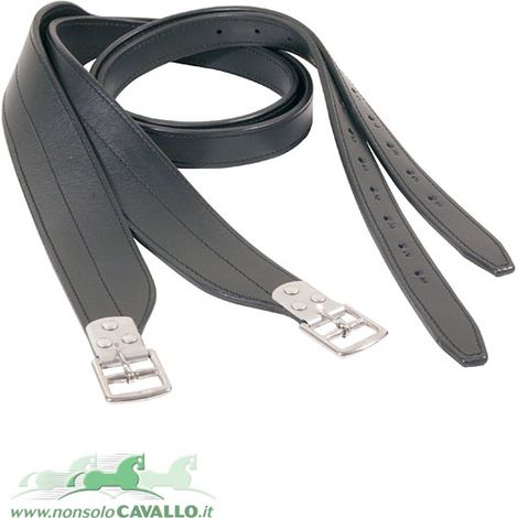 Braun - Leder Pioneer Trekking Steigbügel mit Nylon Verstärkung (1/3)