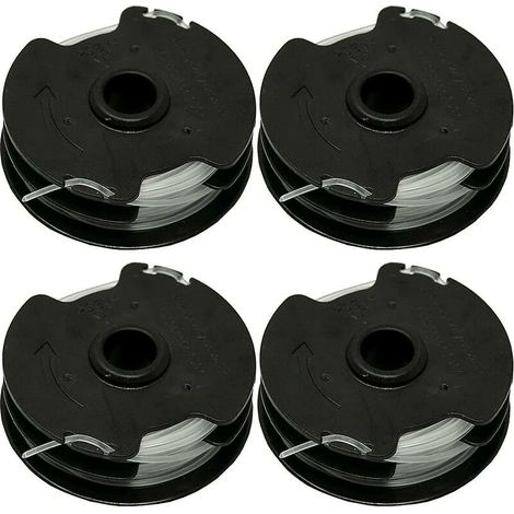 Lot de 4 bobines de rechange pour débroussailleuse sans fil Parkside PRTA 20-Li C3 IAN351753 (1/4)
