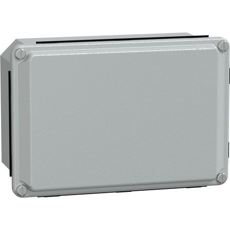 Spacial - boîte acier - couvercle bas - sans prédécoupage - 155x105x61mm - NSYDBN1510 (1/3)
