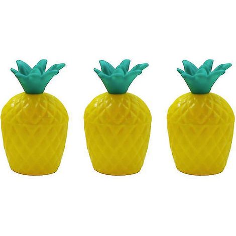 3er-Pack Ananasbecher