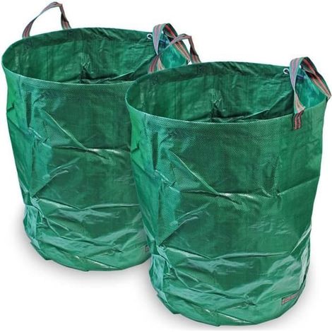Sac poubelle CampTeck 300 L, résistant aux déchirures, pliable et imperméable. (1/4)