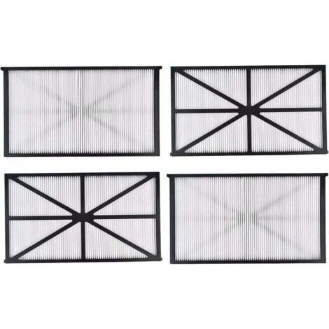 Lot de 4 cartouches filtrantes pour aspirateurs de piscine Hayward TigerShark et SharkVac – Compatible avec modèle RCX70101 (1/4)