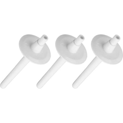 Juego de 3 bobinas universales para máquinas de coser - Soporte para bobina de hilo - Bobina de repuesto para máquinas de coser domésticas - Compatible con la máquina de coser doméstica multifunción T (1/5)