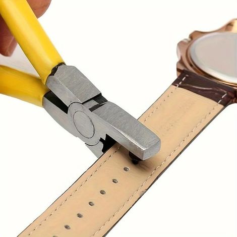 Perforatrice multifonction pour montres, ceintures et lacets, pince perforatrice pratique pour perçage précis, outil polyvalent pour petits travaux manuels (1/5)