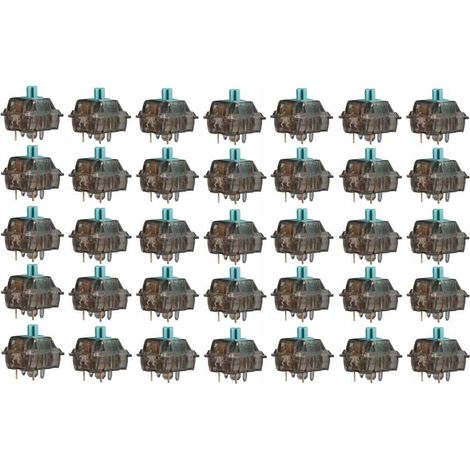 Durock T1 Smokey Switch, 35 pezzi, interruttore per tastiera meccanica tattile (1/4)