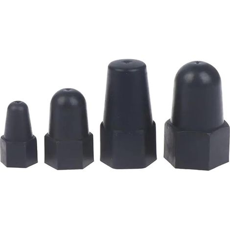 Capuchons de protection extensibles pour écrous hexagonaux M6 M8 (1/5)