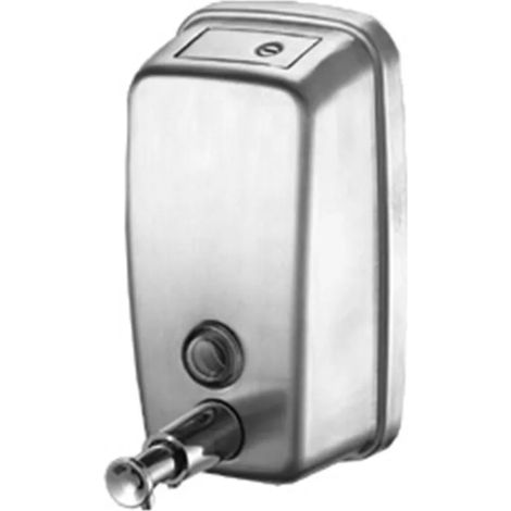 Dispenser sapone liquido a muro 500 ml in acciaio inox lucido (1/2)