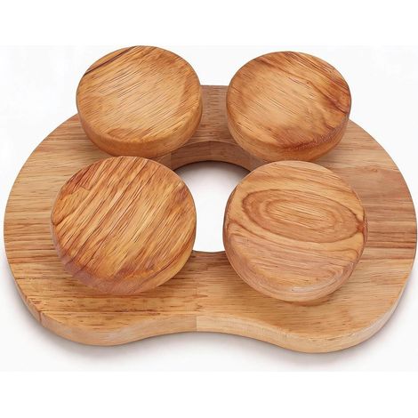 Oreiller Cervical pour Appui-Tête de Sauna en Bois, Support Stable pour la Rotation de la Tête, Conception Confortable pour Détendre Les Muscles du Cou, adapté à Toutes Les Formes de (1/5)