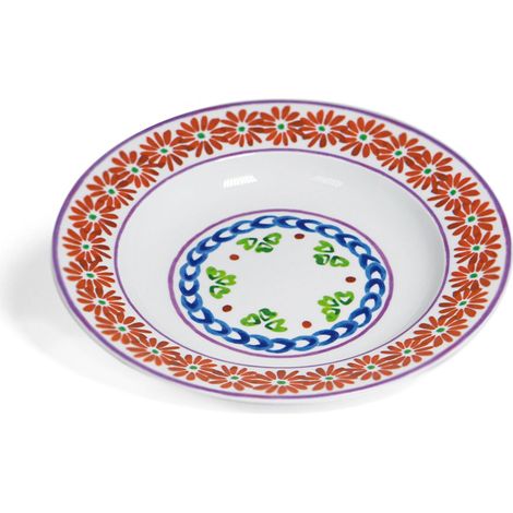 Fade Piatto Fondo Toscana Cortona D 22,5 Cm – Piatto in Ceramica Elegante per Tavola (1/2)
