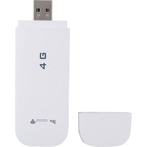 Adaptateur Réseau sans Fil USB 4G LTE, Routeur WiFi de Poche, Modem Hotspot Mobile, Haute Vitesse, avec Emplacement pour Carte SIM, Compatible pour, Mac, (1/5)
