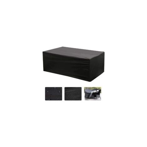 Ede Housse de Salon, Table Rectangulaire Oxford pour Meubles de Jardin UV Protection (12612674CM) (1/4)