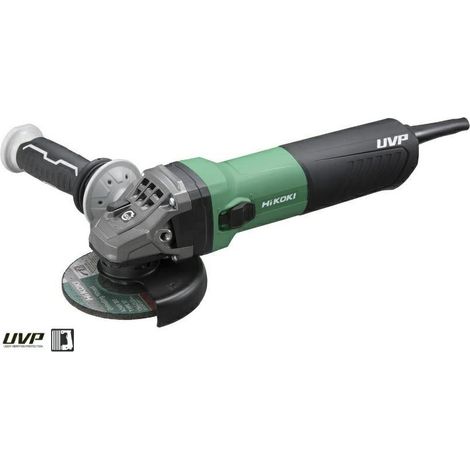 Hikoki – Meuleuse d'angle 125mm 1700W – Frein mécanique – Protection anti-vibration – Pour matériaux durs – G13BYWQZ (1/3)