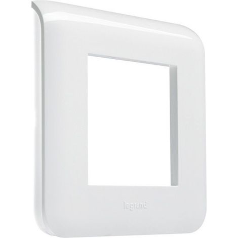 LEGRAND 277802L Placa Mosaic 2 módulos, blanco