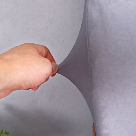 Funda tapizada para cabecero CCYKXA - Tejido cómodo y resistente al polvo - Para cama doble/king size - 200 cm - Gris - Elegante protección y decoración para el respaldo (1/3)
