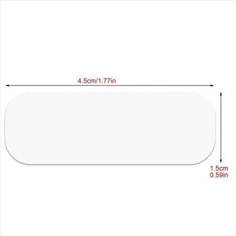 Ruban Adhésif Double Face - 4 5 X 1 5 Cm - En Pvc Transparent - Pour Couplets Fête Du Printemps Grilles Fenêtres Bureau - 120 Pièces (1/5)