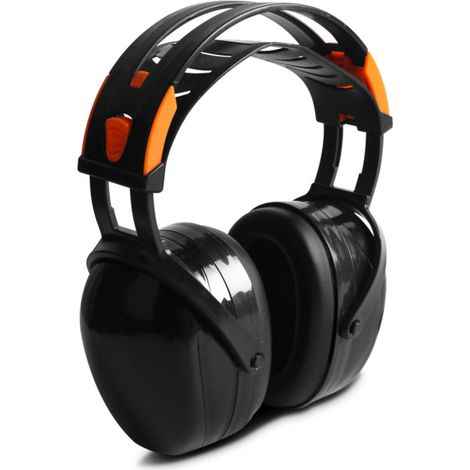par de auriculares con cancelación de ruido, aislamiento acústico, diseño ergonómico, ajustables, para estudiar, dormir y trabajar. (1/5)