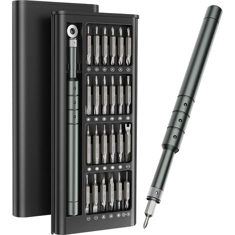 52 IN 1 Feinmechaniker Schraubendreher Set, Tragbares Mini Werkzeug mit Torx T5 T6 T8 T9, P5, y00,usw, Reparatur Kit für Macbook, Laptop, PS4, PS5, PC, iphone, Brille, Uhren, Switch,Xbox,usw (1/5)