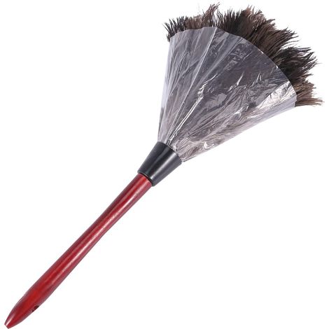 Brosse de nettoyage en poils de chameau, brosse à dépoussiérer à poils doux, adaptée au nettoyage des meubles, des pales de ventilateur et du matériel photographique. (1/5)