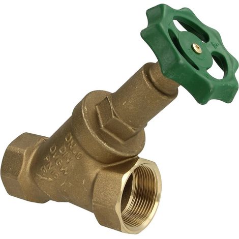 Vanne à passage direct 1 ½’’  FF sans purge et broche non montante