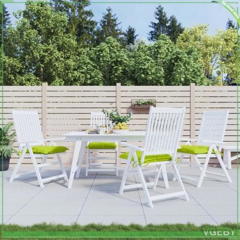 361541 Coussins de palette lot de 4 vert brillant 50x50x7 cm (1/5)