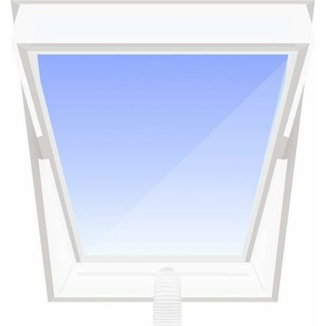 Kit Détanchéité Fenêtre Pivotante - Pour Climatiseur Portable Et Sèche-Linge - Périmètre Jusqu'à 390 Cm - 2 Pièces (1/5)