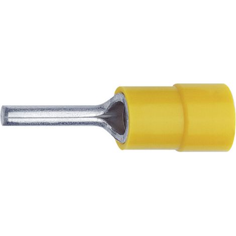 Cosse à embout Klauke 715 6 mm² partiellement isolé jaune 1 pc(s)
