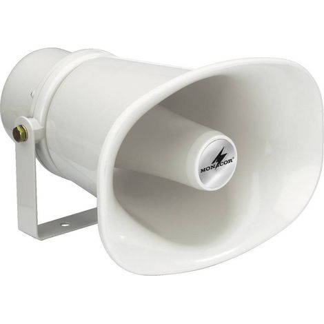 Haut-parleur ELA à chambre de compression Monacor IT-115 15 W blanc (1/2)
