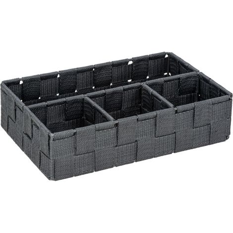 Organisateur de salle de bain ADRIA S, gris foncé, (1/4)