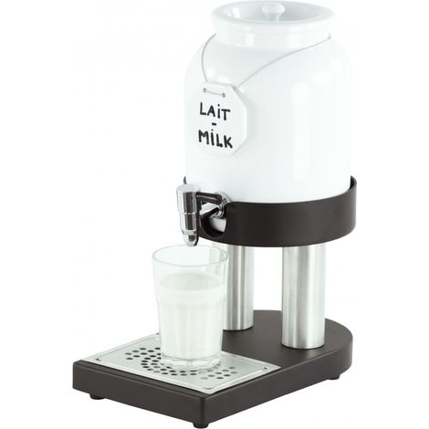 Distributeur De Lait Froid En Porcelaine 4l - Casselin