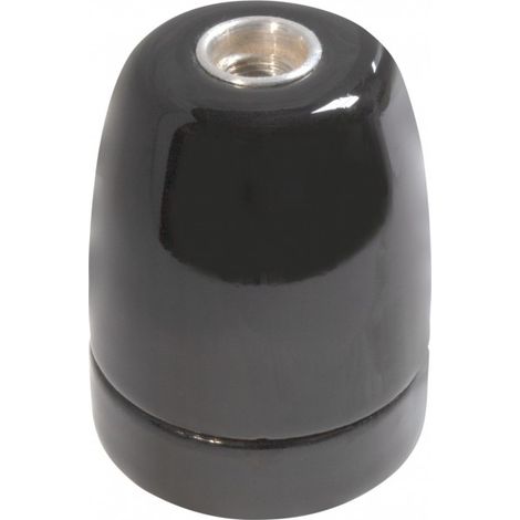 Douille E27 Noire - Suspension câble textile