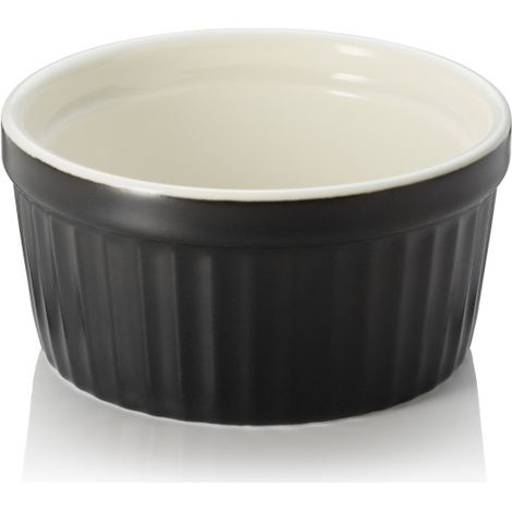 Ramequin porcelaine 130 ml Ø 9 cm noir - Was Germany