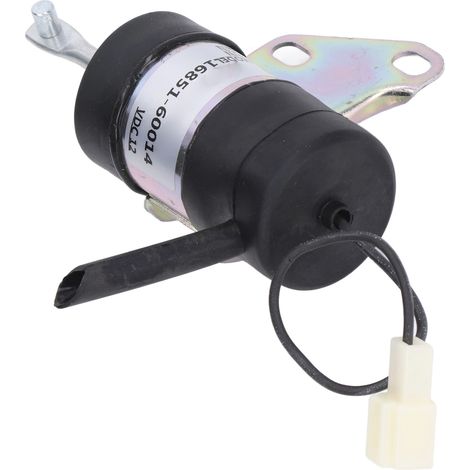 Électrovanne d'arrêt de carburant 16851-60014 de remplacement pour Kubota BX2230D, RTV900R, RTV900T, B7410D, BX1500D et BX1800D (1/5)
