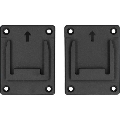 Support Bosch 18V Clip Fixation Support ABS Coque Rangement Fixation Rack 2 Pièces Support Perceuse Visseuse Étui Mural (1/4)