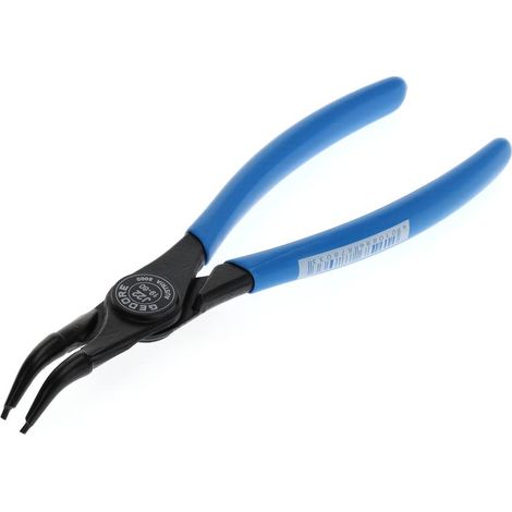8000 J 22 Pinza di montaggio per anelli di sicurezza interni angolata 19-60mm (1/5)