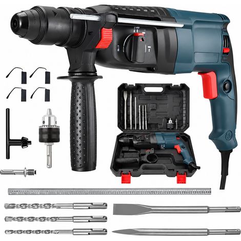 Perforateur multifonction type 26 norme européenne 801 marteau burineur filaire 3 en 1 220V 3.2 26 5100 5 kg – Livraison gratuite