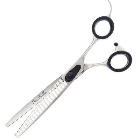 Forbice professionale dentata grande in acciaio inox da 20 denti per cani e gatti